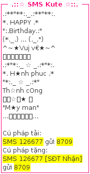 sms chuc mung sinh nhat