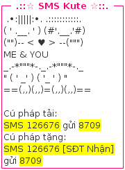 Sms ngộ nghĩnh